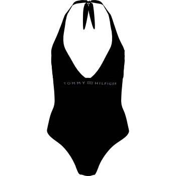 Tommy Hilfiger Halter One Piece Swimsuit Svart X-Large Dam
