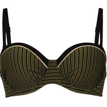 Rosa Faia Holiday Stripes Underwire Bikini Top Oliv D 42 Dam