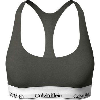 Calvin Klein BH Modern Cotton Bralette Unlined Oliv Medium Dam