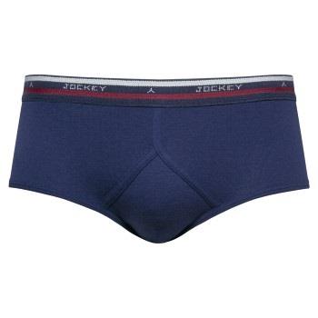 Jockey Kalsonger Cotton Y-front Brief Navy bomull Large Herr