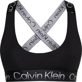 Calvin Klein BH Sport Active Icon Medium Support Bra Svart Medium Dam