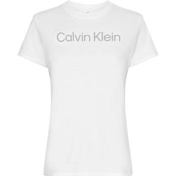 Calvin Klein Sport Essentials SS T-Shirt Vit X-Large Dam
