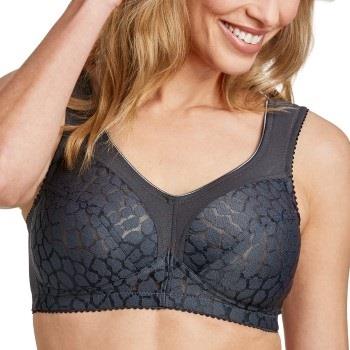 Miss Mary Lovely Jacquard Soft Bra BH Mörkgrå I 110 Dam