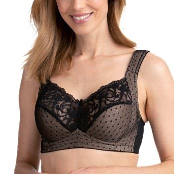 Miss Mary Dotty Delicious Soft Bra BH Svart B 85 Dam