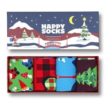 Happy socks Strumpor 4P Santas Workshop Socks Gift Set Flerfärgad bomu...