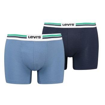 Levis Kalsonger 2P Men Sportswear Logo Boxer Brief Marin/Blå bomull Me...