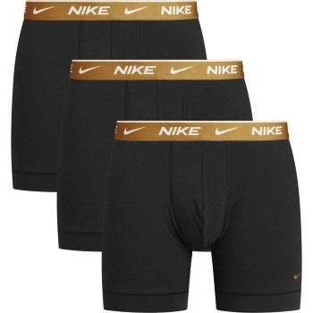 Nike Kalsonger 3P Everyday Essentials Cotton Stretch Boxer Svart/Guld ...