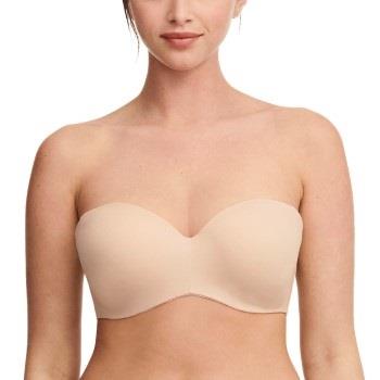 Chantelle BH Corsetry T-Shirt UW Strapless Bandeau Beige C 70 Dam