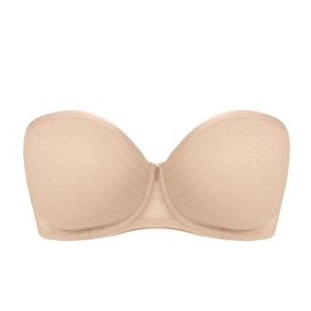 Freya BH Tailored Underwire Moulded Strapless Bra Beige C 80 Dam