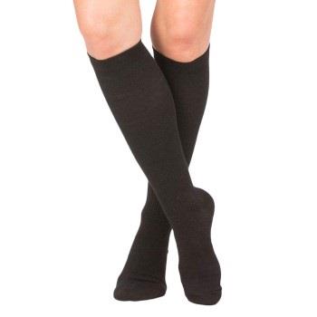 Trofe Wool Knee Socks Strumpor Svart Strl 39/42 Dam