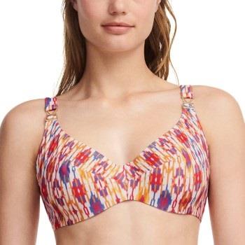 Chantelle Swimwear Underwired Covering Bra Orange mönstrad G 75 Dam