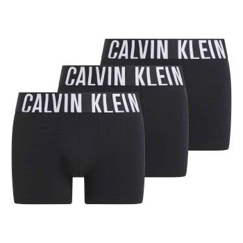 Calvin Klein Kalsonger 3P Intense Power Trunks Svart bomull Large Herr