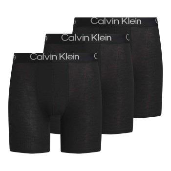Calvin Klein Kalsonger 3P Ultra Soft Modern Boxer Brief Svart modal La...