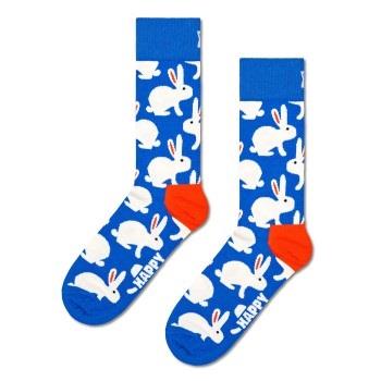 Happy socks Strumpor Fun Bunny Sock Blå bomull Strl 41/46