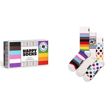 Happy socks Strumpor 3P Mix Pride Gift Set Flerfärgad bomull Strl 41/4...
