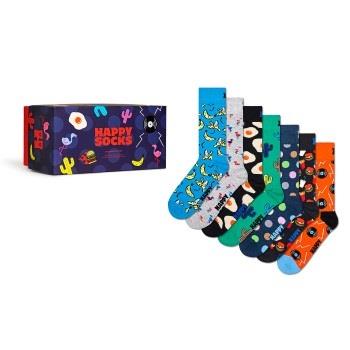 Happy socks Strumpor 7P Seven Days Socks Gift Set Flerfärgad bomull St...