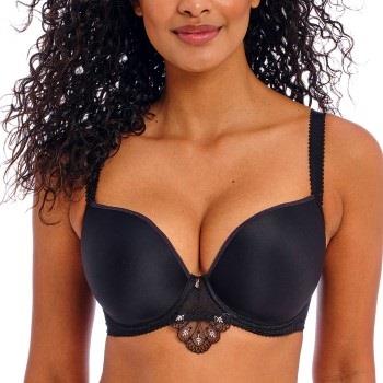 Freya BH Loveland UW Moulded Plunge Tshirt Bra Svart F 70 Dam