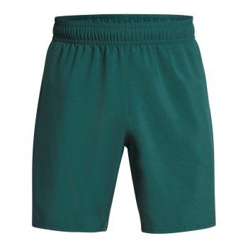 Under Armour Woven Wordmark Shorts Grön polyester Medium Herr
