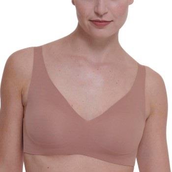 Sloggi BH Zero Feel 2 0 Soft Bra Brun L+ Dam