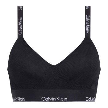 Calvin Klein BH Modern Lace Lightly Lined Bralette Svart polyamid Larg...