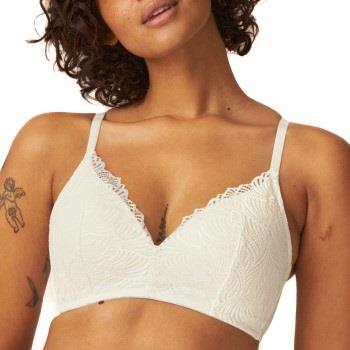 NATURANA BH Padded Non Wired Bra Vit polyamid B 90 Dam