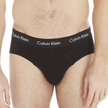 Calvin Klein Kalsonger 6P Cotton Stretch Hip Brief Vit/Svart bomull Sm...