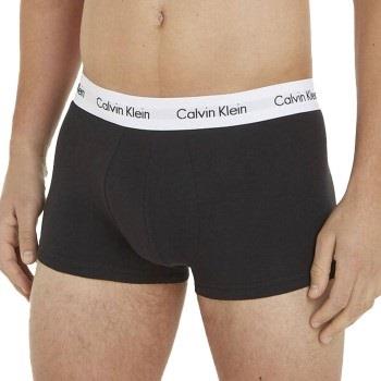 Calvin Klein Kalsonger 3P Cotton Stretch Low Rise Trunks Svart bomull ...