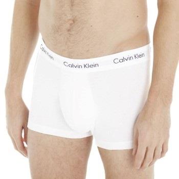 Calvin Klein Kalsonger 3P Cotton Stretch Low Rise Trunks Vit bomull X-...