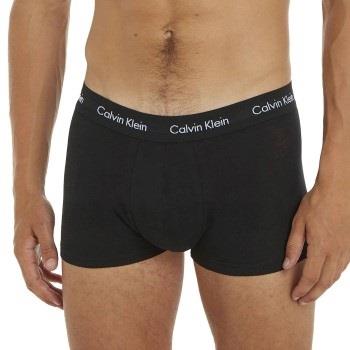 Calvin Klein Kalsonger 5P Cotton Stretch Solid Low Rise Trunks Svart b...