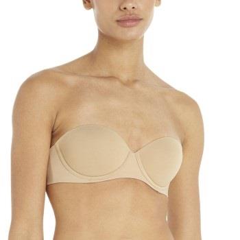 Calvin Klein BH Strapless Bra Beige E 65 Dam