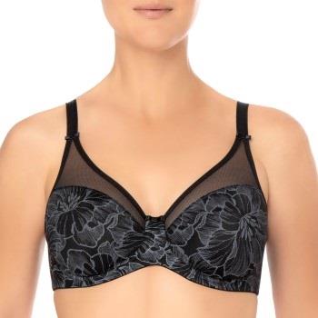 Felina BH Vision Bloom Wired Moulded Bra Svart D 75 Dam