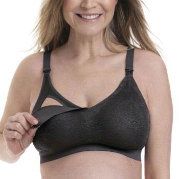 Anita BH Maternity Essential Lace Nursing Bralette Mörkgrå Medium Dam