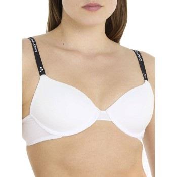 Calvin Klein BH CK96 T-Shirt Bra Vit bomull C 85 Dam