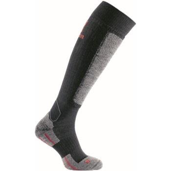 Seger Strumpor Work Mid Wool High Sock Svart/Grå Strl 37/39