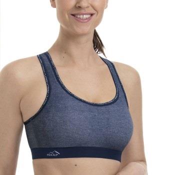 Anita BH Active Delta Sports Bra Jeansblå A 75 Dam