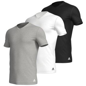 adidas 3P Active Flex Cotton V-Neck T-Shirt Flerfärgad bomull Small He...