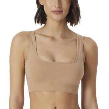 Schiesser BH Bustier Seamless Top Beige polyamid Small Dam