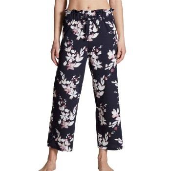 Calida Favourites Dreams Ankle Pants Blå Mönstrad bomull XX-Small Dam