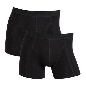 Claudio Kalsonger 4P Cotton Trunks Helsvart bomull Small Herr