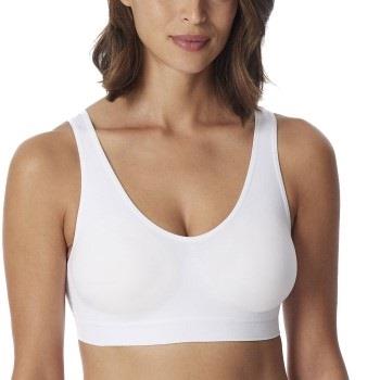 Schiesser BH Bustier Removable Pads Bra Vit polyamid XX-Large Dam