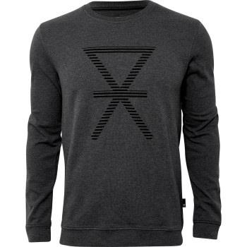 JBS of Denmark Sweatshirt With Print Mörkgrå XX-Large Herr