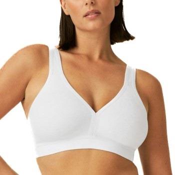 NATURANA BH Athleisure Soft Bra Vit bomull C 85 Dam