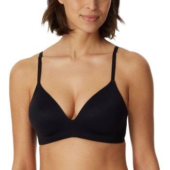 Schiesser BH Invisible Soft Bra With Underwired Bra Svart A 75 Dam