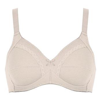 NATURANA BH Cotton Soft Bra Beige bomull B 80 Dam