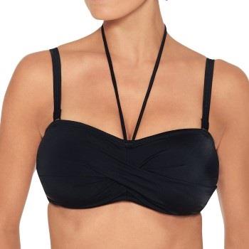 Wiki Basic Bandeau Bikini Top Svart F 85 Dam