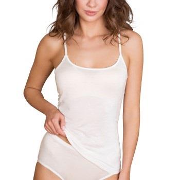 Lady Avenue Silk Jersey Camisole Benvit silke Large Dam