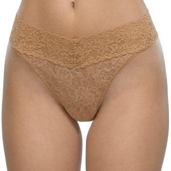 Hanky Panky Trosor 2P Original Rise Thong Brun nylon One Size Dam