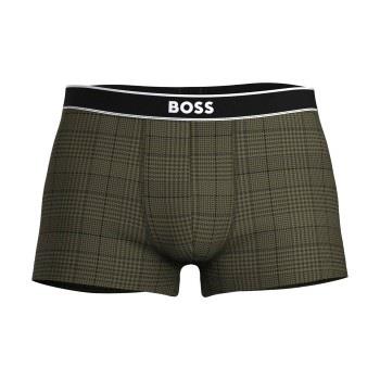 BOSS Kalsonger 24 Print Trunk Militärgrön bomull Medium Herr