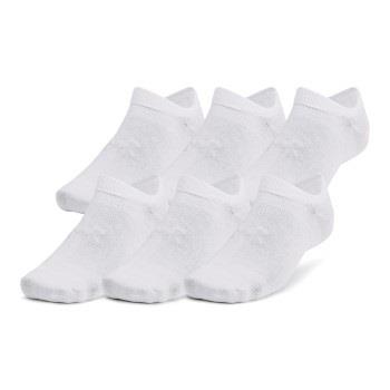 Under Armour Strumpor 18P Essential No Show Socks Helvit polyester Sma...