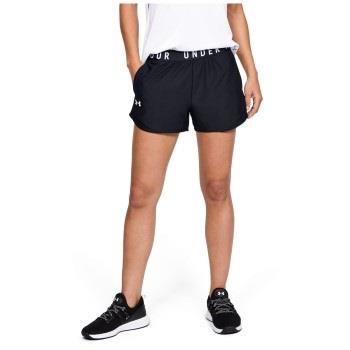 Under Armour 2P Play Up Shorts 3.0 Svart polyester Large Dam